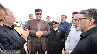 بازدید مدیرعامل گروه سرمایه‌گذاری اهداف از مخازن ذخیره نفت قشم