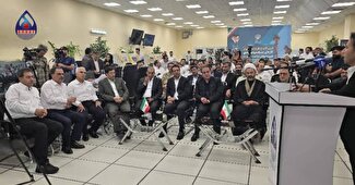 NGL ۳۱۰۰ دهلران با فرمان رییس جمهور به بهره برداری رسید.